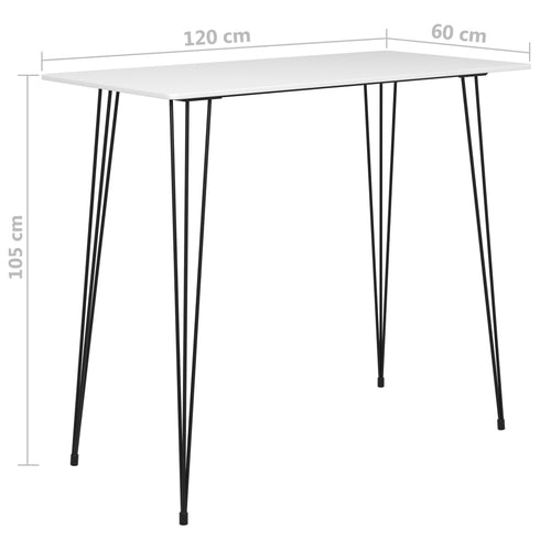 Swen Studio -  5 Piece Bar Set White